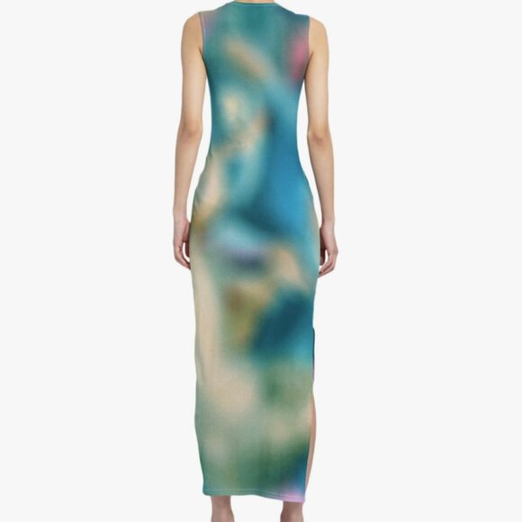 Colorful Maxi Dress - Size M - Picture 2 of 2